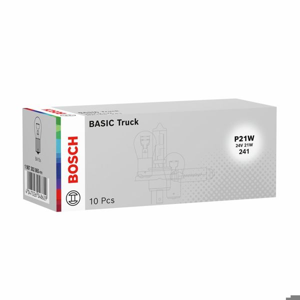 BOSCH 1987302865 | Eco Truck P21w E1 24 V 21 W Ba15s