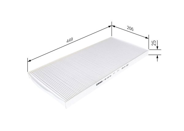 BOSCH 1987432541 | Standart Kabin Filtresi