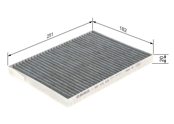 BOSCH 1987435529 | Kabin Filtre