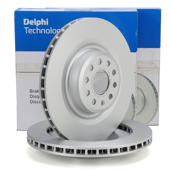 DELPHI BG9357C | Fren Diski (Tekli Paket)-Boyalı, Delikli