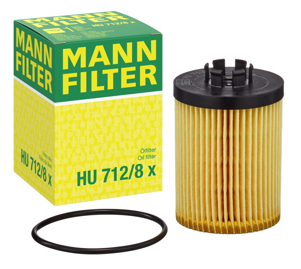 MANN HU712-8X | Yağ Filtresi Corsa.B.C 1.2 16V *Z12xe*