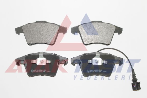 AP 05P1205 | Fren Balata Ön Fişli Volkswagen Transporter V 1.9 TDI 2003-2011 / Transporter V 2.5 TDI 2003-2011 / Transporter VI 2.0 TDI 2009-/ Transporter VI 2.0 TDI Bıtdı 2009 -