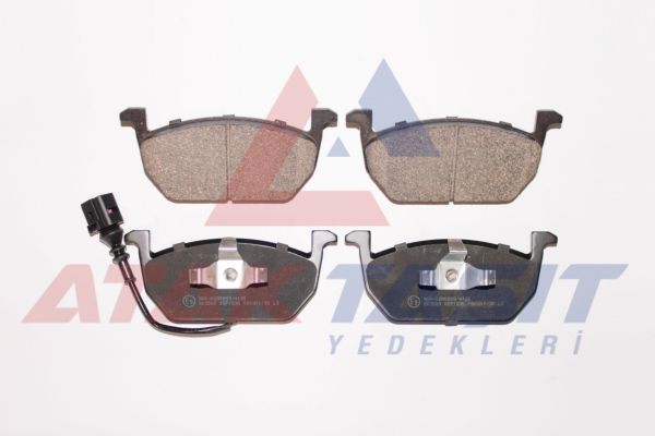 AP 05P1836 | Fren Balata Ön Fişli VW Golf VII 2012-/ Polo 2017-/ T-Cross 2017-/ Skoda Octavia 2012-/ Kamıq 2017-/ Scala 2019-/ Seat Leon 2012-/ Arona 2017-/ Audi A3 Sportback 2012-2020 / A1 2019 -