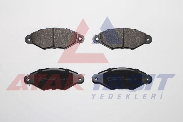 AP 05P661 | Fren Balata Ön Renault Kangoo (Kc0 / 1) 1.5 DCI 1998-2008 / Kangoo (Kc0 / 1) 1.9 D 1998-2008 / Citroen Xsara (N1) 1.6 1997-2005
