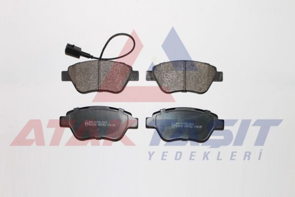 AP 05P763 | Fren Balata Ön Fişli Fiat Linea 1.3 Mjt 2007-/ Albea 1.2İ 2003-2007 / Albea 1.3 Mjt 2007-/ Doblo 1.3 Mjt 2001-2010 / Fiorino 1.3 Mjt 2007-/ G.Punto 1.3 Mjt 2005-2012 / Bipper 1.4 HDI 2008-/ Nemo 1.4 HDI 2007 -