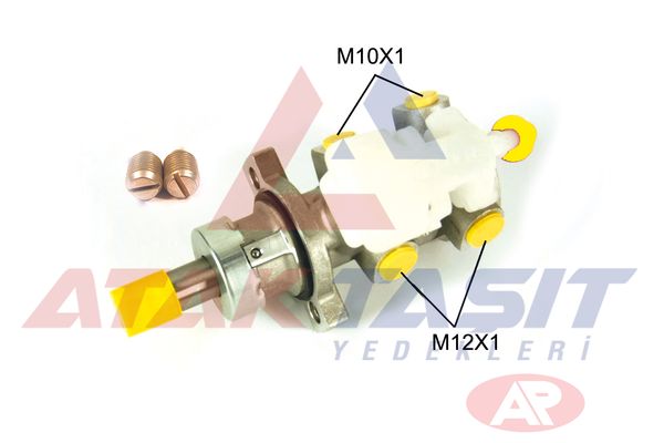 AP 212802 | Fren Ana Merkezi Alüminyum 23,81 mm (ABS li-Espsız) Ford Focus I 1.4İ 16V-1.6İ 16V-1.8 TDCI-1.8İ 16V-2.0İ 16V 1998-2004