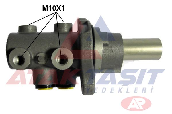 AP 260531 | Fren Anamerkez Alüminyum 23,8 mm Fiat Doblo 1.3 Mjt-1.2-1.4-1.6 Mjt-1.9 Mjt 2010 -