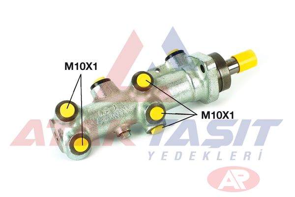 AP 267821 | Fren Anamerkez Dokum 25,4 mm Ducato 2.0 JTD-2.5 D-2.8 JTD 1994-2002 / Ducato 2.0 JTD 2002-2006 / Boxer I 2.5 TD-2.8 HDI-2.0 HDI-2.2 HDI 1994-2002 / Jumper I 2.0 HDI-2.2 HDI-2.8 HDI 1994-2002