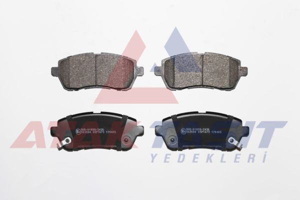 AP 05P1673 | Fren Balata Ön Ford Fiesta VI 2008-2017 / Daihatsu Materıa 2006-/ Sirion 2005-/ Mazda 2 1.5İ 2007-2015 / Suzuki Baleno 2016-/ Swift IV-V 2010 -