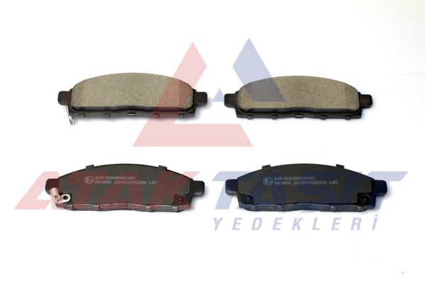 AP 05P2284 | Fren Balata Ön Ikazlı Tel Delikli Mitsubishi L 200 2.4 Dı-D 2015-/ Fiat Fullback Pick-Up 2.4 D 2016 -