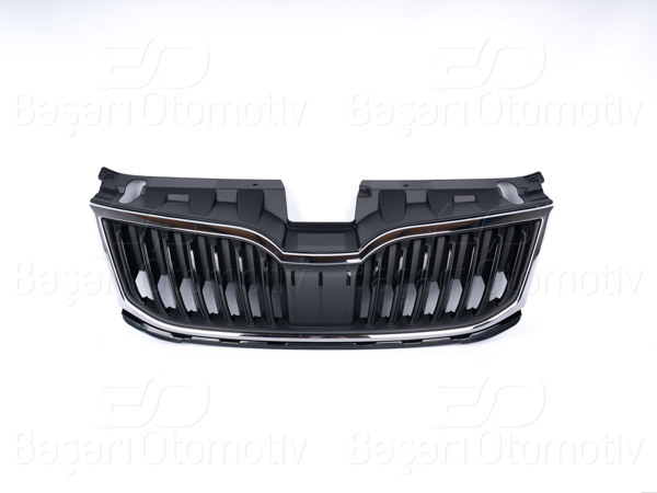 WISCO 1234716-00 | Panjur Saten Siyah + Nikelajlı Cerceve Skoda Octavia 3 17-20