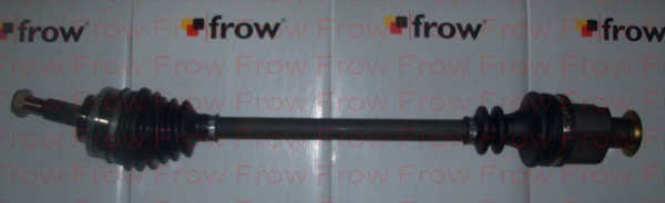 FROW AKS 2112107005 | Aks Sağ ABS'li (Kalın Freze) Kangoo Clio 15 DCI 06-(Ic Freze 23 Dıs Freze 23 Uzunluk 722mm ABS 44 T)