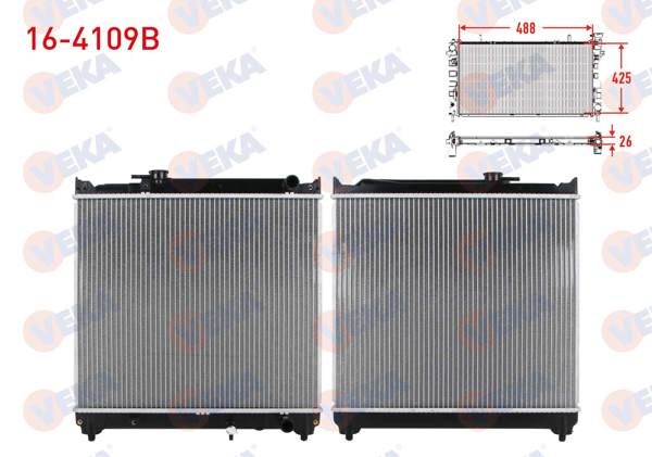 VEKA 16-4109B | Su Radyatörü Brazing Suzuki Vitara (Et,Ta) 1.6İ 16V M-T 1988-1999