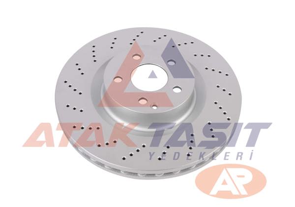 AP M2080VR | Fren Diski Ön Havalı Klamalı Performans Delikli 5 Bjn 344X32x67x64,5