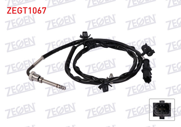 ZEGEN ZEGT1067 | Egzoz Sıcaklık Sensörü (Egt) Opel Meriva B 1.7 CDTI 2010 -