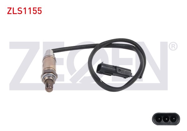 ZEGEN ZLS1155 | Lambda (Oksijen) Sensörü 690 mm Renault Clio I