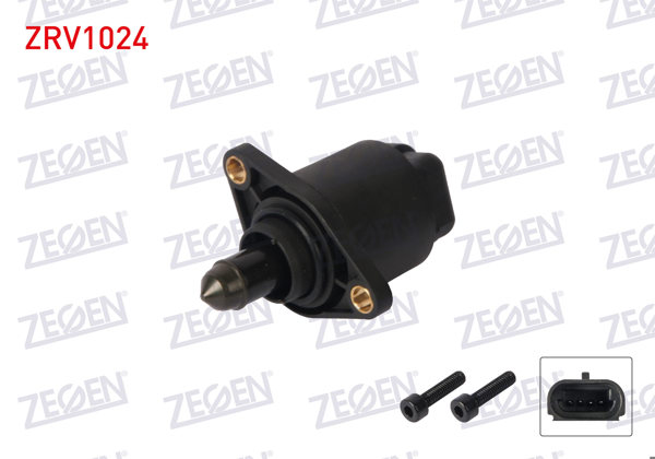 ZEGEN ZRV1024 | Rolantı Ayar Valfi Peugeot 106 II 1.4 1996-2004 / 306 1.4 1993-2001 / Citroen Xsara 1.4 1997-2005