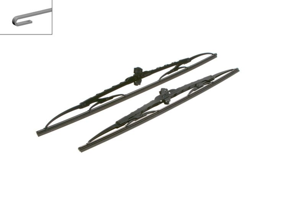 BOSCH 3397118405 | Silecek Süpürgesi Takım Twın [530 / 475 mm]