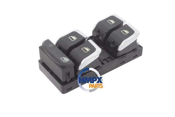 HMPX PARTS 8K0959851F | Cam Açma Düğmesi Ön Sol Dörtlü: Kromlu A4-A5-Q3-Q5 2012 > 2015
