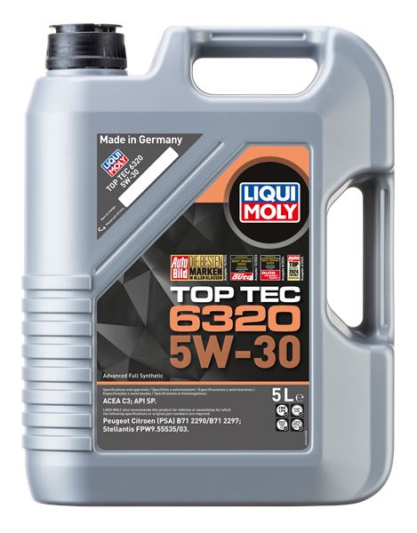 LIQUI MOLY 23167 | Motor Yağı-Top Tec 6320 5W-30 5 L | 4 Adet