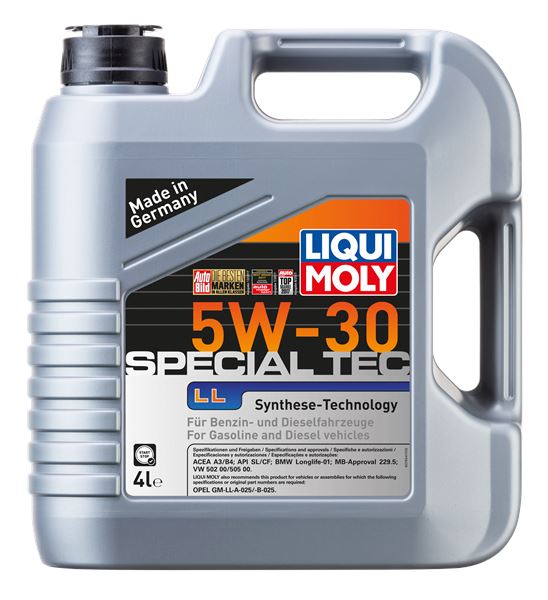 LIQUI MOLY 2339 | Motor Yağı-Special Tec Ll 5W-30 4 L Acea A3, B4, Apı Sl, Mb-Approval 229.5, VW 50200, 50500 BMW Longlife-01, Opel Gm-Ll-A-025, Gm-Ll-B-025 | 4 Adet