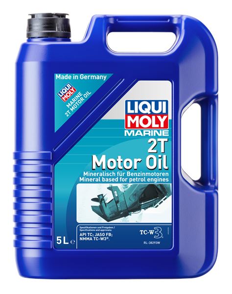 LIQUI MOLY 25020 | Marıne Motor Yağı 2T 5 L Apı Tc, Jaso Fb, Nmma Tc-W3® | 4 Adet