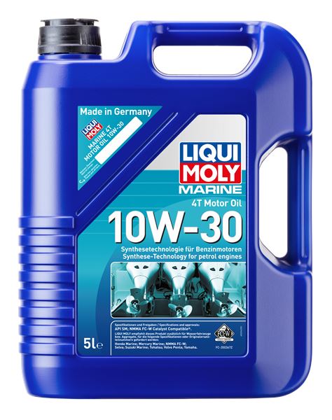 LIQUI MOLY 25023 | Marine 4T Motor Yağı 10W-30 5L (Koli 4 Adet) | 4 Adet