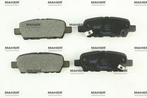 MAHER 00145 | Fren Balata X-Traıl 01= / Qashqai 07-13 / Vitara 06-13 / Renault Koleos / Juke 08-17 Disk Arka | 1 Adet