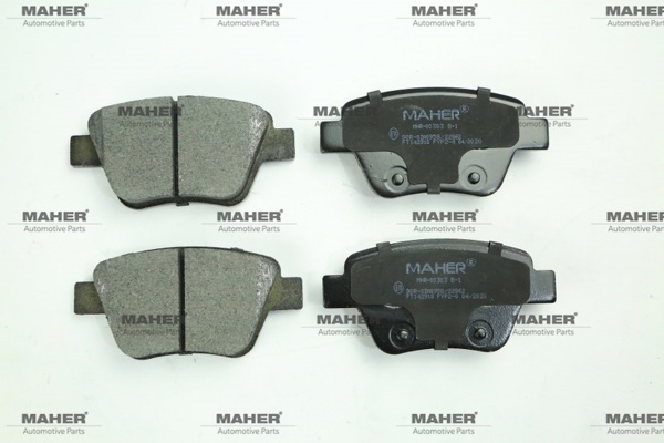 MAHER 00303 | Fren Balata Caddy III 04-15 / Golf6 08-13 / A3 12= / Leon 12= / Octavia 12= Arka