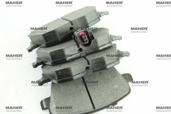 MAHER 00346 | Fren Balata Polo 01-12 / Fabia 99-07 / Fabia II 06-15 / Roomster 06= Fişli Ön