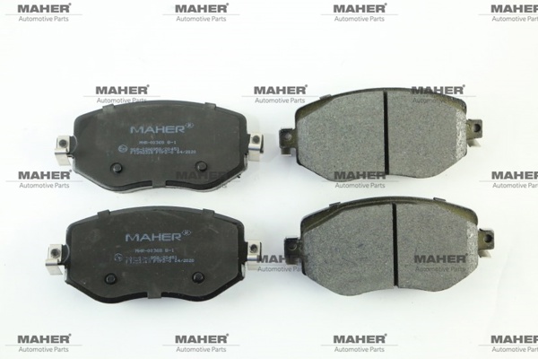 MAHER 00368 | Fren Balata Megane IV 16= Ön