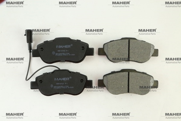 MAHER 00422 | Fren Balata Linea 07= / Doblo 01-10 / Nemo-Fiorino 07= / Grande Punto 05-12 Fişli Ön 123mm