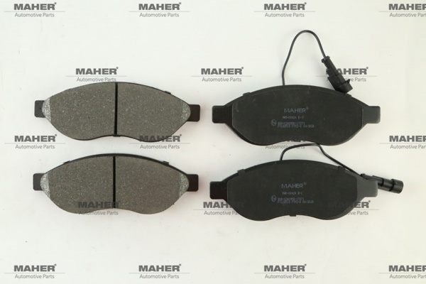 MAHER 00424 | Fren Balata Ducato 06-14 / Jumper III 06-14 / Boxer III 06-14 Ön Çift Fişli
