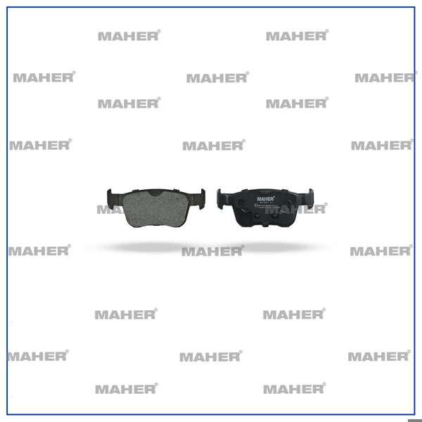 MAHER 00474 | Fren Balata Civic 16-21 Fc5 / Civic 22= / Honda E / Mondeo V 14= / S-Max 15= / Galaxy 15= / Focus 18= Arka