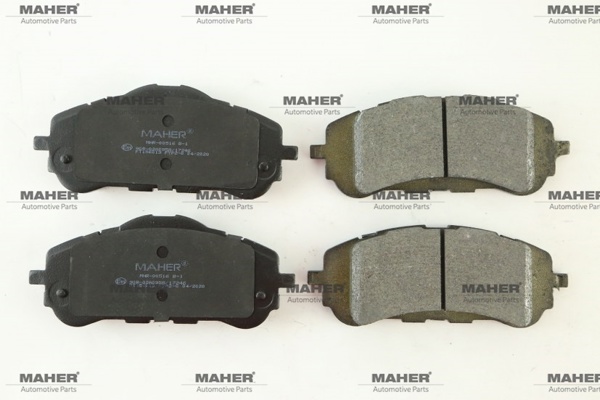 MAHER 00516 | Fren Balata 308 II 14= (Yükseklik 58.3mm / 63.3mm) Ön