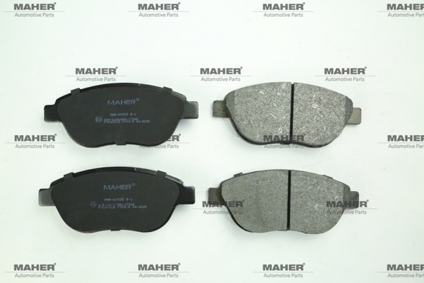 MAHER 00525 | Fren Balata C4 04-09 / 207 06-12 / 307 00-07 (Esplı) Ön