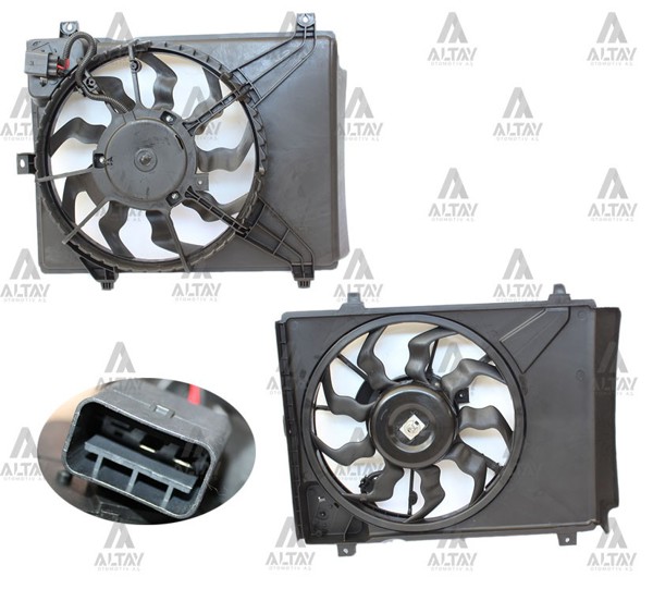 MAHER 04951 | Fan Radyatör I-10 13-18