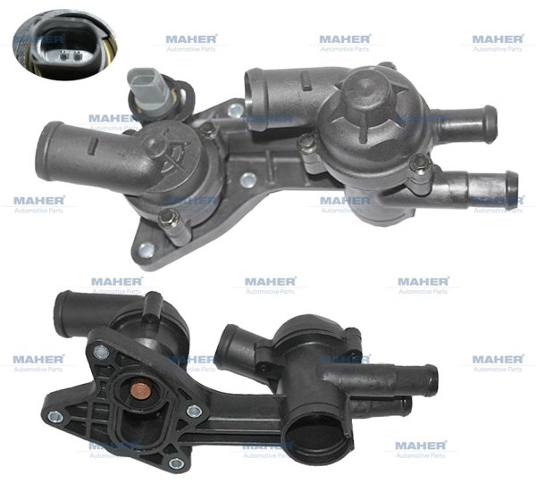 MAHER 09864 | Termostat Komple Golf / Jetta / Passat 06-14 Bmy-Blg-Cava-Cth 1.4 TSI