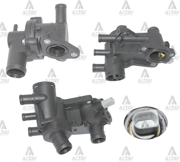 MAHER 09867 | Termostat Komple Polo / Ibiza / Cordoba 99-01 Ahw-Afk-Aua-Aub 1.4