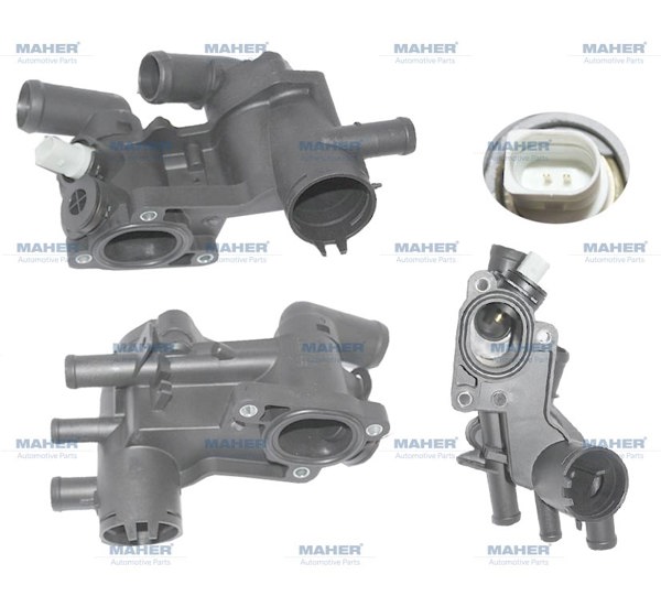 MAHER 09868 | Termostat Komple Polo / Fabia / Ibiza / Cordoba 02-08 Bby-Bbz-Bky 1.4