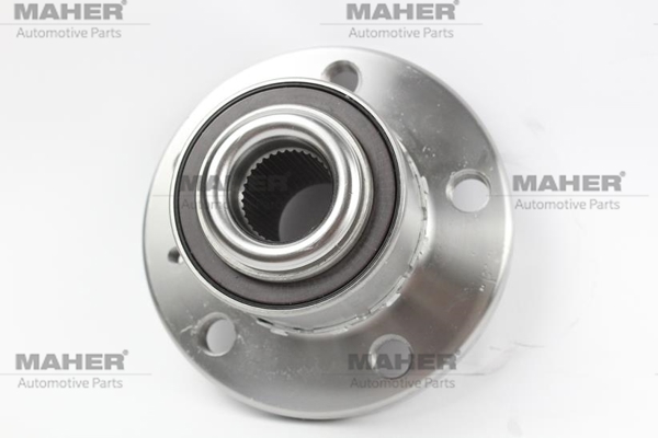 MAHER 14479 | Teker Poryası Polo 02-12 / Fabia I 99-08 Ön Rulmanlı 5 Bijon ABS li Dış Çap 66mm (Disk Çapı 239mm)