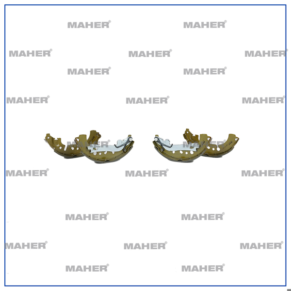 MAHER 14853 | Fren Balata Egea 15= / 500 12= Levyeli Yaylı Pabuç Arka