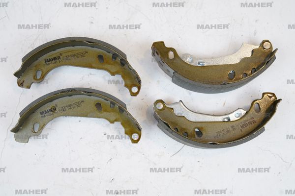 MAHER 14865 | Fren Balata Logan 04= / Sandero 08= / Clio II 98-09 Abssiz Levyeli Pabuç Arka