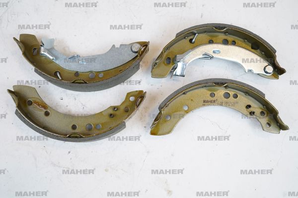 MAHER 14913 | Fren Balata C2 03-09 / C3 I 02-10 / Logan I 04-10 / Logan II 13-17 / Sandero 15= Levyeli Pabuç Arka
