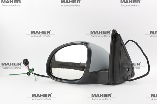 MAHER 15215 | Ayna Dış Dikiz Tiguan 08-16 Elektrikli, Isıtmalı, Sinyalli, Astarlı, Katlanır,Yan-Alt Lambalı Sol