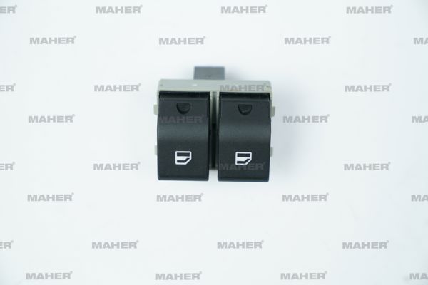 MAHER 15877 | Düğme Cam Açma Polo / Cordoba / Ibiza 03-09 (Çiftli) Ön