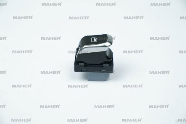 MAHER 15887 | Düğme Cam Açma A4 / A5 / Q5 08-15 (Tekli) Kromlu
