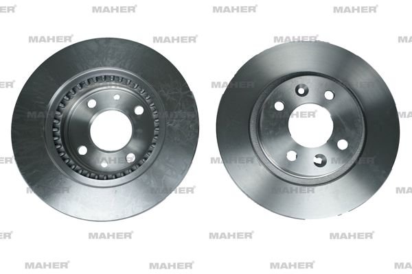 MAHER 16726 | Fren Diski Clio II 98-05 / Kangoo I 98-08 / Megane I 96-03 / Orta Tip Ön Havalı 259-4 | 2 Adet