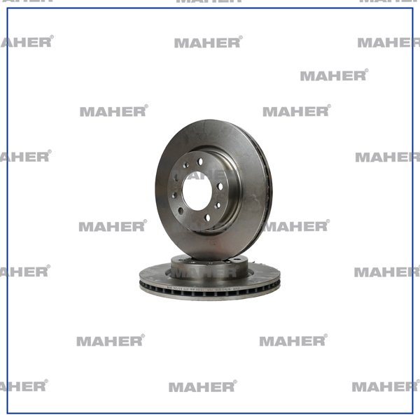 MAHER 16763 | Fren Diski 508 10= / Arka Düz 290-5 | 2 Adet