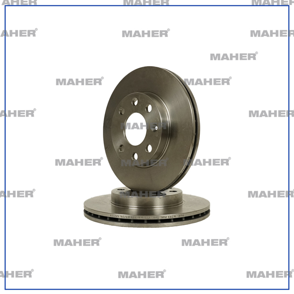 MAHER 16793 | Fren Diski Vectra A 88-95 / Astra F 91-98 / Corsa B 93-00 / Combo B 94-01 / Ön Havalı 236-4 | 2 Adet